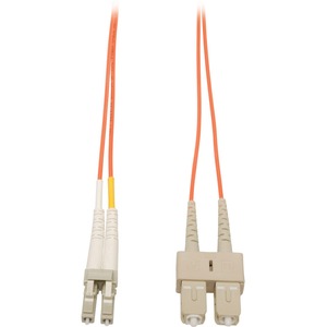 Tripp Lite 10M Duplex Multimode 62.5/125 Fiber Optic Patch Cable LC/SC 33' 33ft 10 Meter
