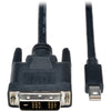 Tripp Lite 6ft Mini DisplayPort to DVI Adpater Converter Cable mDP to DVI 1920 x 1080 M/M