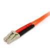 StarTech.com 1m Fiber Optic Cable - Multimode Duplex 62.5/125 - LSZH - LC/SC - OM1 - LC to SC Fiber Patch Cable