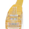 StarTech.com 50ft CAT6 Ethernet Cable - Yellow Molded Gigabit - 100W PoE UTP 650MHz - Category 6 Patch Cord UL Certified Wiring/TIA