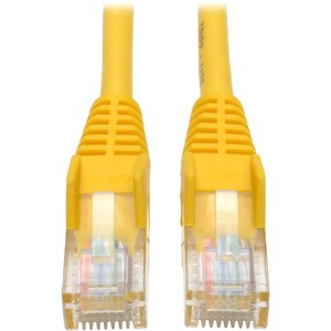 Tripp Lite 25ft Cat5e Cat5 Snagless Molded Patch Cable RJ45 M/M Yellow 25'