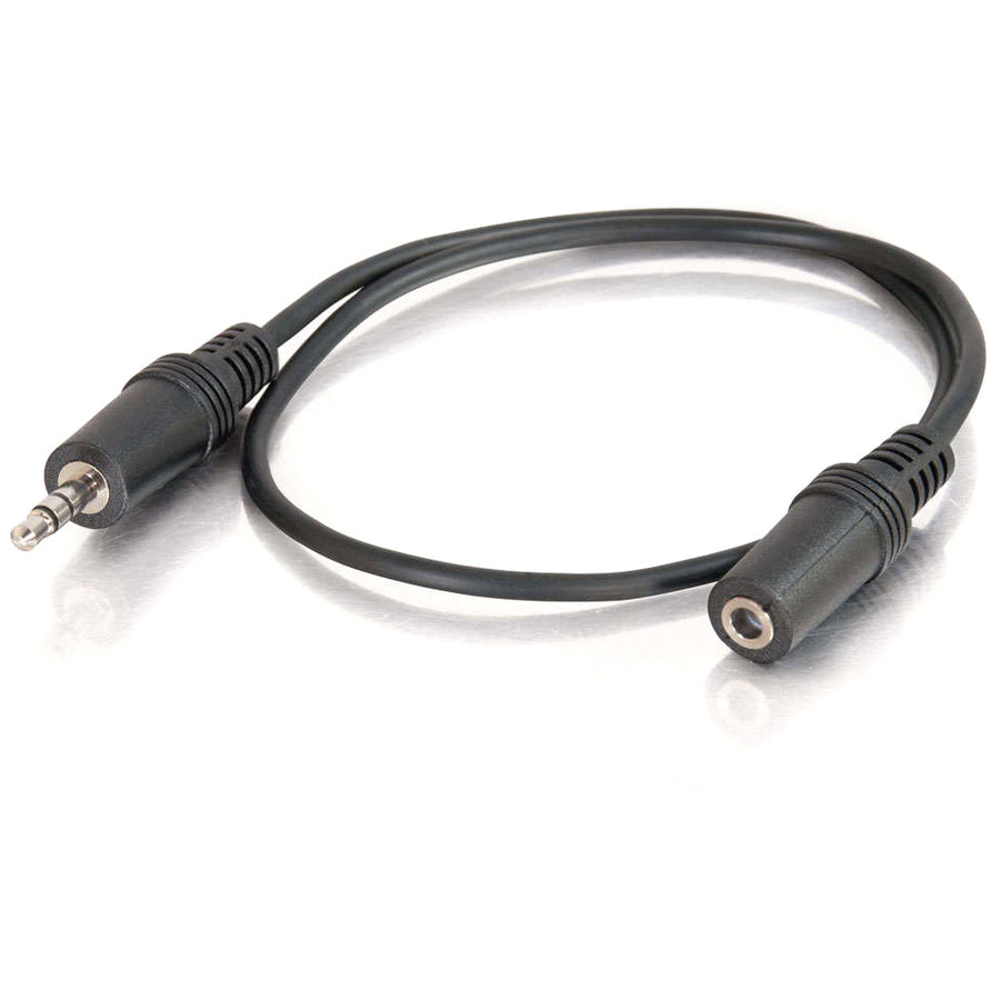C2G 1.5ft 3.5mm M/F Stereo Audio Extension Cable