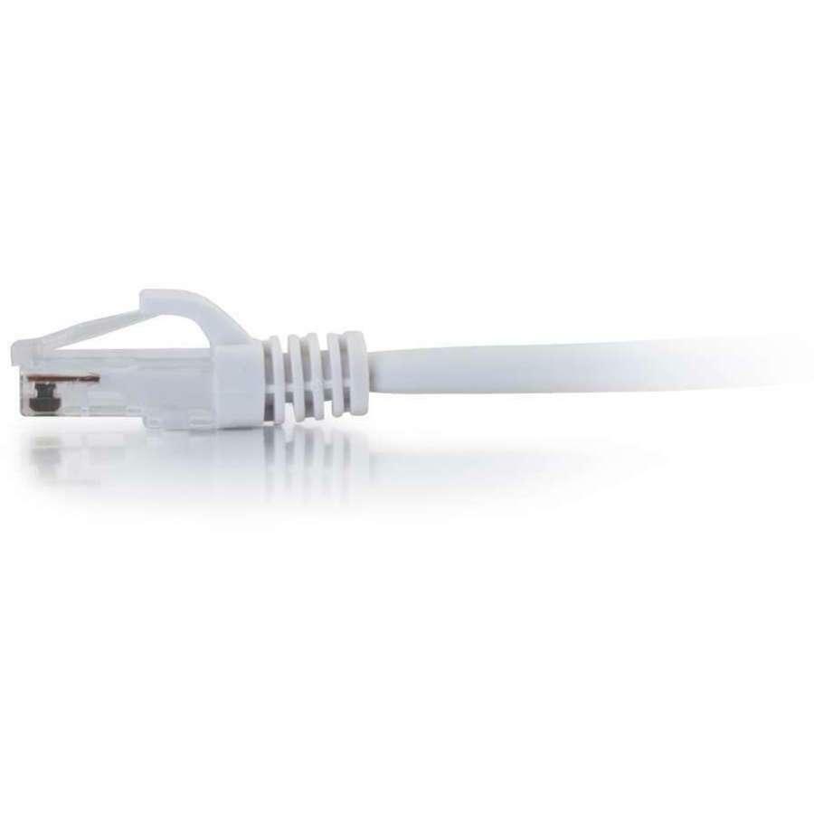 C2G-125ft Cat6 Snagless Unshielded (UTP) Network Patch Cable - White