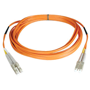 Tripp Lite 0.3M Duplex Multimode 62.5/125 Fiber Optic Patch Cable LC/LC 1' 1ft 0.3 Meter