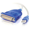 C2G 6ft USB to DB25 Serial RS232 Adapter Cable