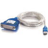 C2G 6ft USB to DB25 Serial RS232 Adapter Cable