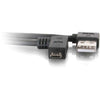 C2G 1m USB A to Micro-USB B Cable with Right Angeled Connectors-USB 2.0 3ft