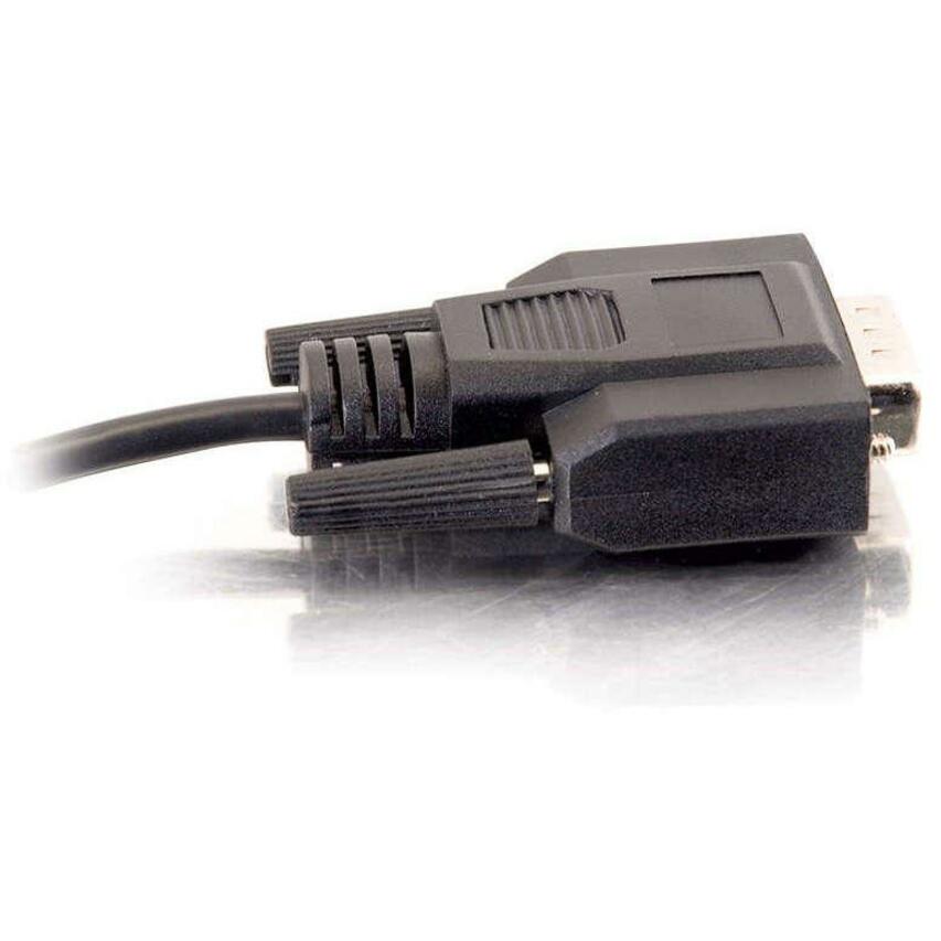 C2G 6ft DB9 M/M Cable - Black
