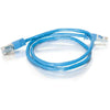 C2G-75ft Cat5e Molded Shielded (STP) Network Patch Cable - Blue