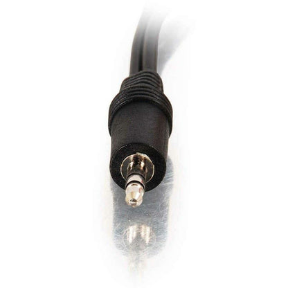 C2G 6in Value Series One 3.5mm Stereo Male To Two RCA Stereo Female Y-Cable