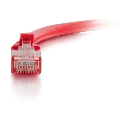 C2G-50ft Cat6 Snagless Unshielded (UTP) Network Patch Cable - Red