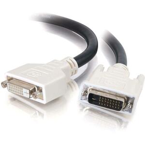 C2G 5m DVI-D M/F Dual Link Digital Video Extension Cable (16.4ft)