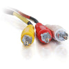 C2G 12ft Value Series Composite Video + Stereo Audio Cable