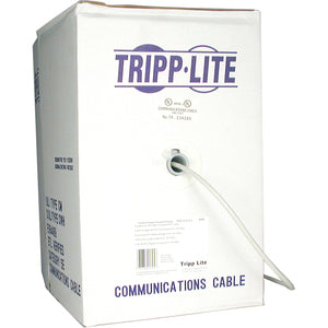 Tripp Lite 1000ft Cat5 / Cat5e 350MHz Bulk Stranded-Core PVC Cable Gray 1000'