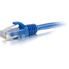 C2G 1ft Cat5e Ethernet Cable - Snagless Unshielded (UTP) - Blue