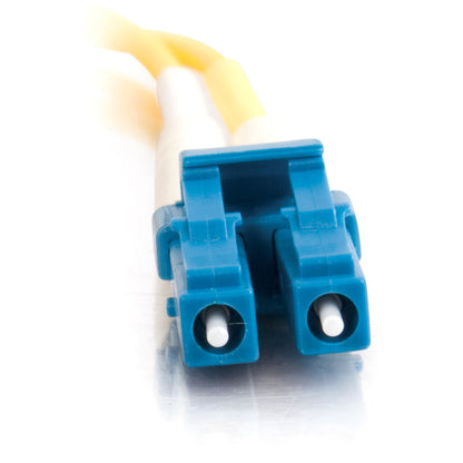 C2G 3m LC-LC 9/125 Duplex Single Mode OS2 Fiber Cable - Yellow - 10ft
