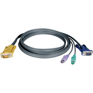 Tripp Lite 15ft PS/2 Cable Kit for KVM Switch 3-in-1 B020 / B022 Series KVMs
