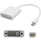 5PK Apple Computer MB570Z/B Compatible Mini-DisplayPort 1.1 Male to DVI-I (29 pin) Female White Adapters For Resolution Up to 1920x1200 (WUXGA)
