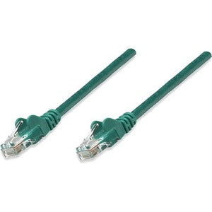 Intellinet Network Solutions Cat6 UTP Network Patch Cable, 25 ft (7.5 m), Green