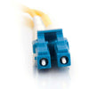 C2G 4m LC-LC 9/125 Duplex Single Mode OS2 Fiber Cable - Yellow - 13ft