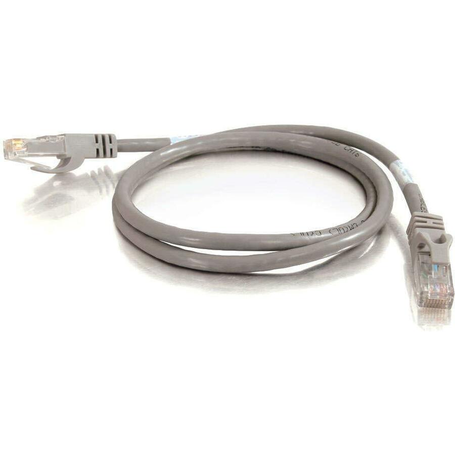 C2G-7ft Cat6 Snagless Unshielded (UTP) Network Crossover Cable - Gray