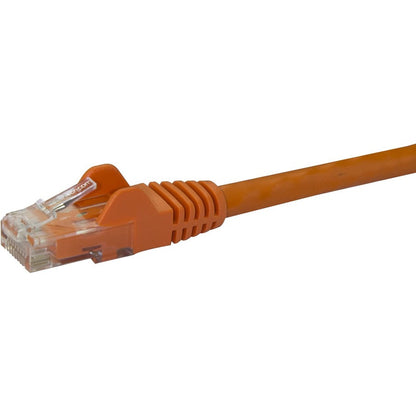StarTech.com 35ft CAT6 Ethernet Cable - Orange Snagless Gigabit - 100W PoE UTP 650MHz Category 6 Patch Cord UL Certified Wiring/TIA