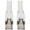 Tripp Lite Cat8 Patch Cable 25G/40G Certified Snagless M/M PoE White 6ft