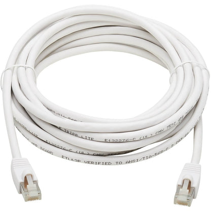 Tripp Lite Safe-IT Cat6a Ethernet Cable Antibacterial Snagless PoE M/M 20ft