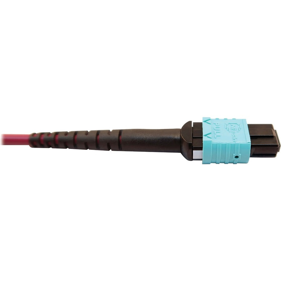 Tripp Lite Multimode Fiber Optic Cable 400G MTP/MPO-APC to 24F MTP/MPO-UPC F/F 5M