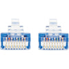 Tripp Lite Cat6 Gigabit Ethernet Cable Molded Ultra-Slim RJ45 M/M Blue 7ft