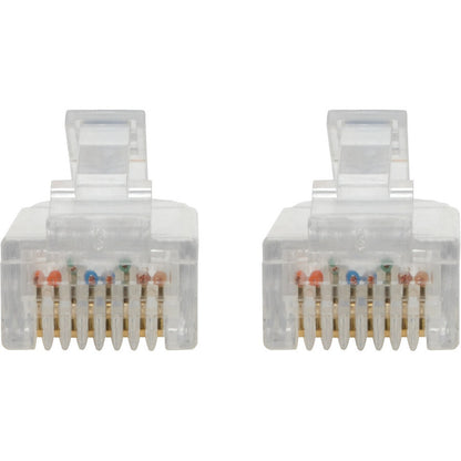 Tripp Lite Cat6 UTP Patch Cable (RJ45) - M/M, Gigabit, Snagless, Molded, Slim, Blue, 7 ft.