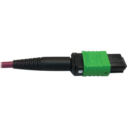 Tripp Lite Multimode Fiber Optic Breakout Cable 16F MTP/MPO-APC to x8 LC F/M 3M