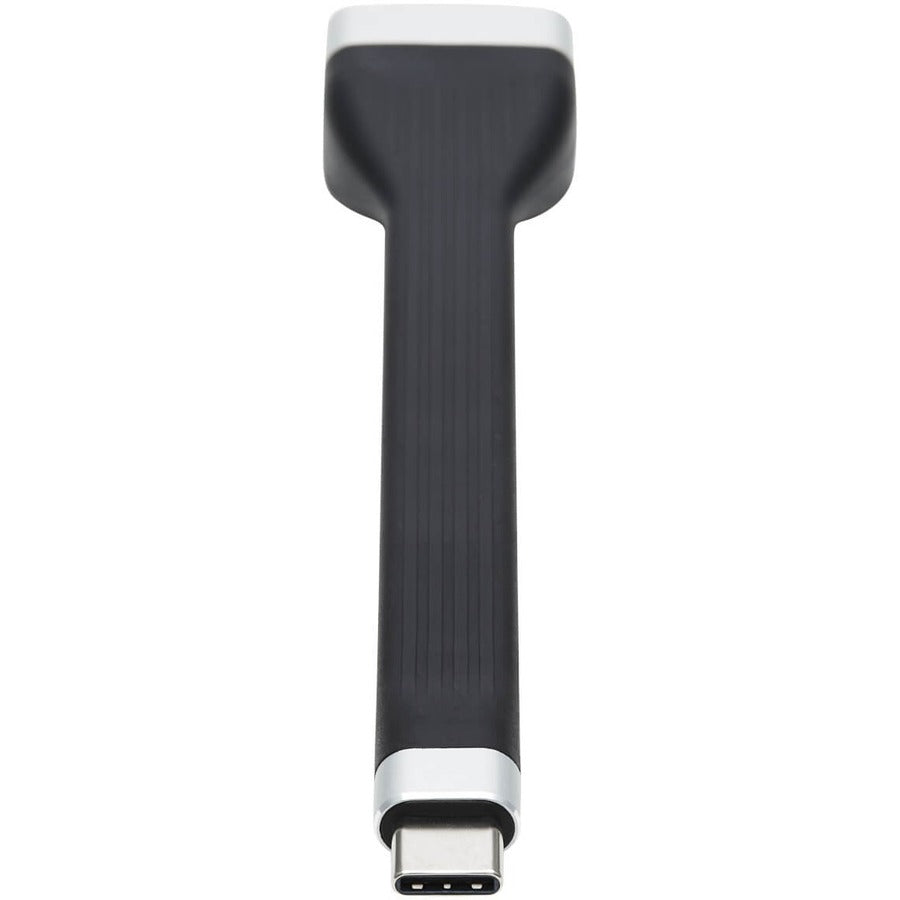 Tripp Lite USB C to VGA Adapter Cable Flat Thunderbolt 3 M/F Black 5in