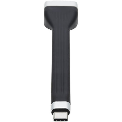 Tripp Lite USB C to VGA Adapter Cable Flat Thunderbolt 3 M/F Black 5in