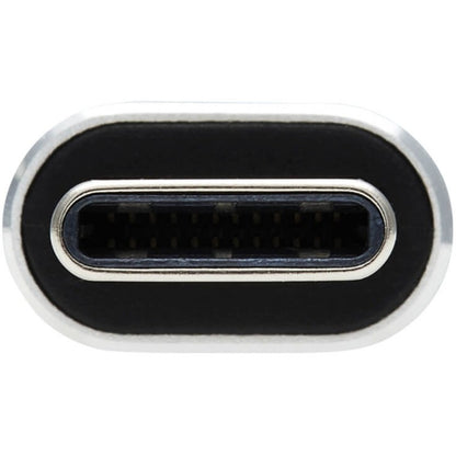 Tripp Lite USB C to VGA Adapter Cable Flat Thunderbolt 3 M/F Black 5in