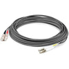 AddOn 5m LC (Male) to SC (Male) Gray OM1 Duplex Fiber OFNR (Riser-Rated) Patch Cable