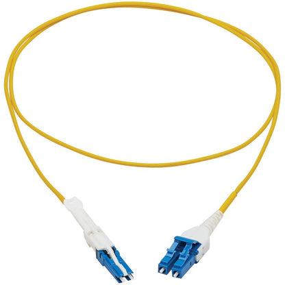 Tripp Lite Duplex Singlemode 400Gb Fiber Optic Cable OS2 LSZH CS-UPC LC-UPC 1M