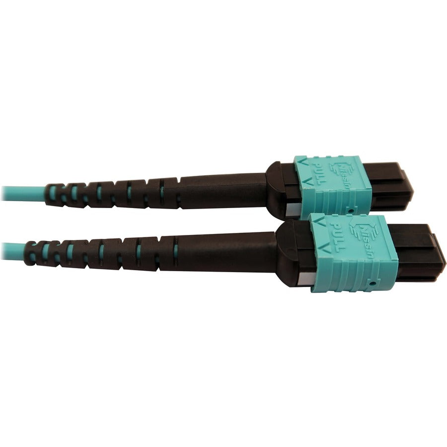 Tripp Lite Multimode Fiber Optic Cable 24F MTP/MPO-PC to x2 12F MTP/MPO-PC F/F 5M