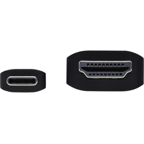 Tripp Lite USB C to HDMI Adapter Cable 4K60Hz HDR DP 1.4 Alt Mode Black 6ft