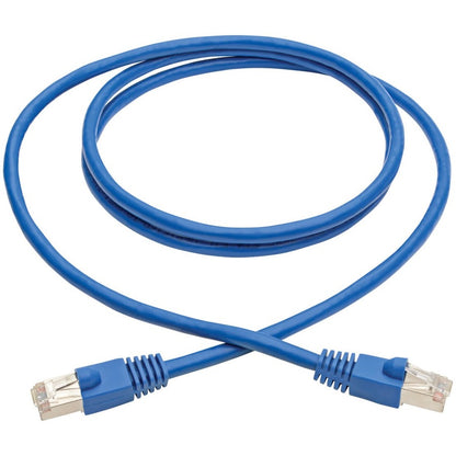 Tripp Lite Cat6a Ethernet Cable 10G STP Snagless Shielded PoE M/M Blue 6ft