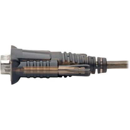 Tripp Lite RS232 to USB Adapter Cable with COM Retention (USB-A to DB9 M/M), FTDI, 5 ft.