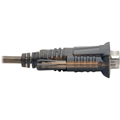 Tripp Lite RS232 to USB Adapter Cable with COM Retention (USB-A to DB9 M/M), FTDI, 5 ft.