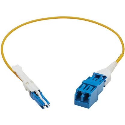 Tripp Lite Duplex SMF Fiber Optic Cable Adapter 9/125 LSZH M/F CS-UPC LC-UPC