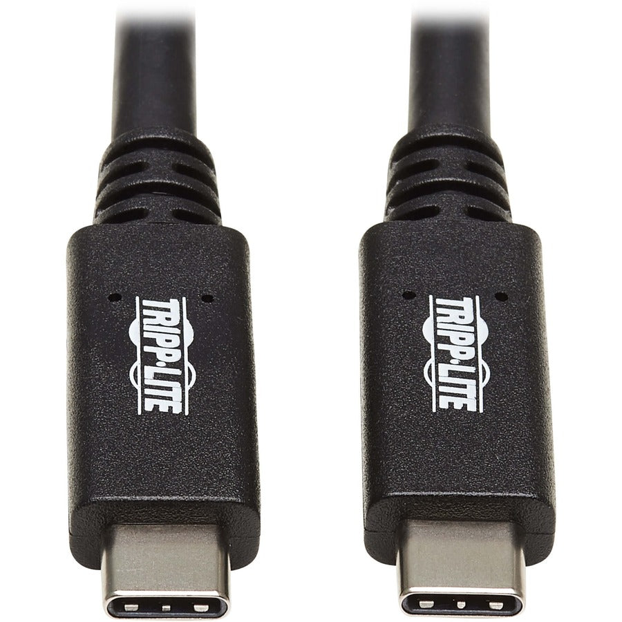 Tripp Lite USB C Cable USB 3.1 Gen 2, 5A Rating 10Gbps M/M USB Type C Thunderbolt 3 20in