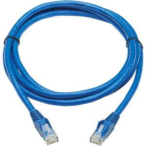 Tripp Lite Cat6 UTP Patch Cable (RJ45) - M/M, PoE, Gigabit, Snagless, CMR-LP, Blue, 6 ft.