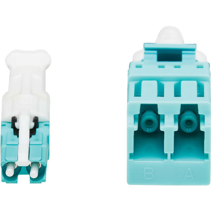 Tripp Lite Duplex MMF Fiber Optic Cable Adapter 400G OM4 M/F CS-PC LC-PC