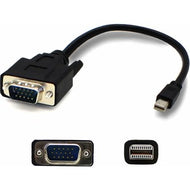 3ft Mini-DisplayPort 1.1 Male to VGA Male Black Cable For Resolution Up to 1920x1200 (WUXGA)
