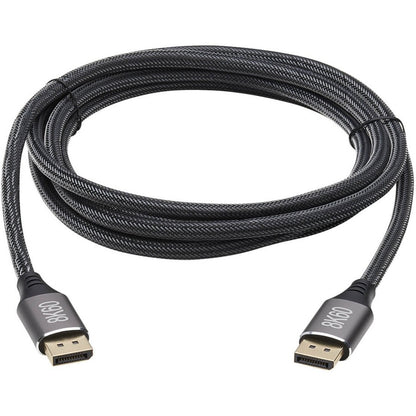 Tripp Lite DisplayPort 1.4 Cable Latching Connectors 8K 60Hz M/M Black 9ft