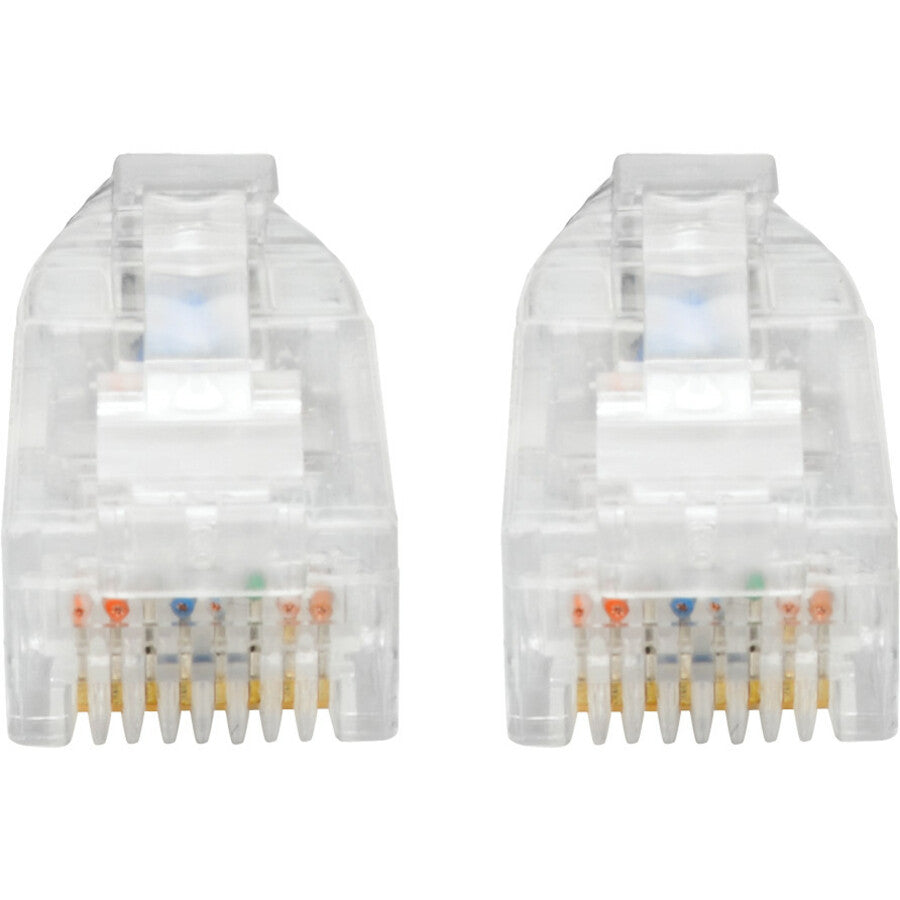 Tripp Lite Cat6 UTP Patch Cable (RJ45) - M/M, Gigabit, Snagless, Molded, Slim, Blue, 15 ft.