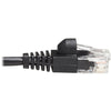 Tripp Lite Cat6a 10G Snagless Molded Slim UTP Network Patch Cable (M/M), Black, 15 ft.